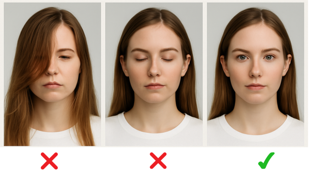 Face And Eyes Must Be Visible Face And Eyes Must Be Visible