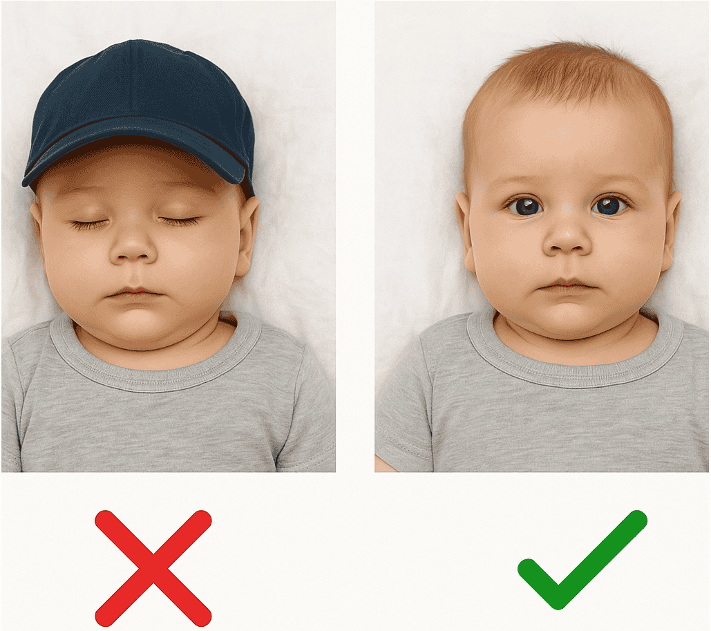 Infant Photo Wrong And Correct Infant Photo Wrong And Correct