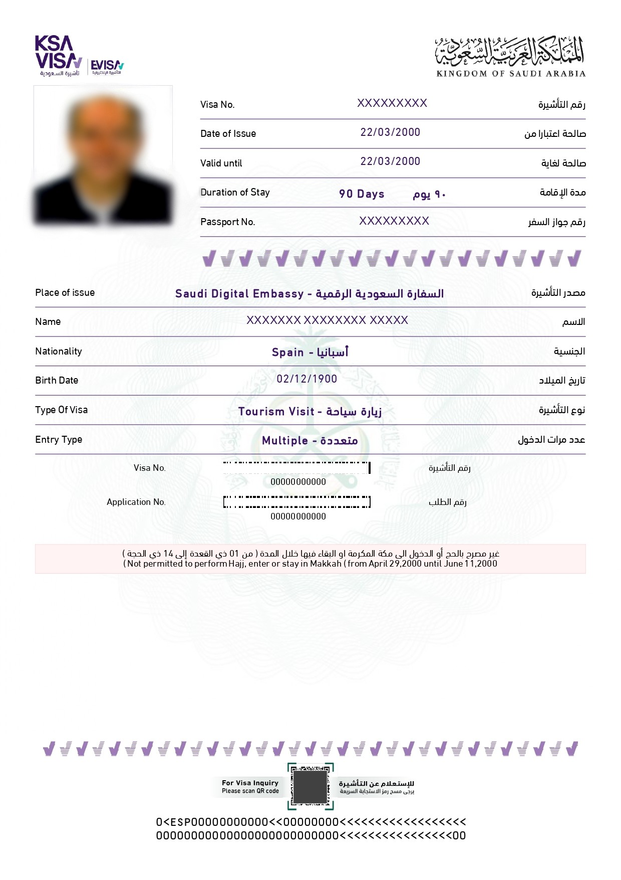 Saudi Arabia eVisa Saudi Arabia eVisa